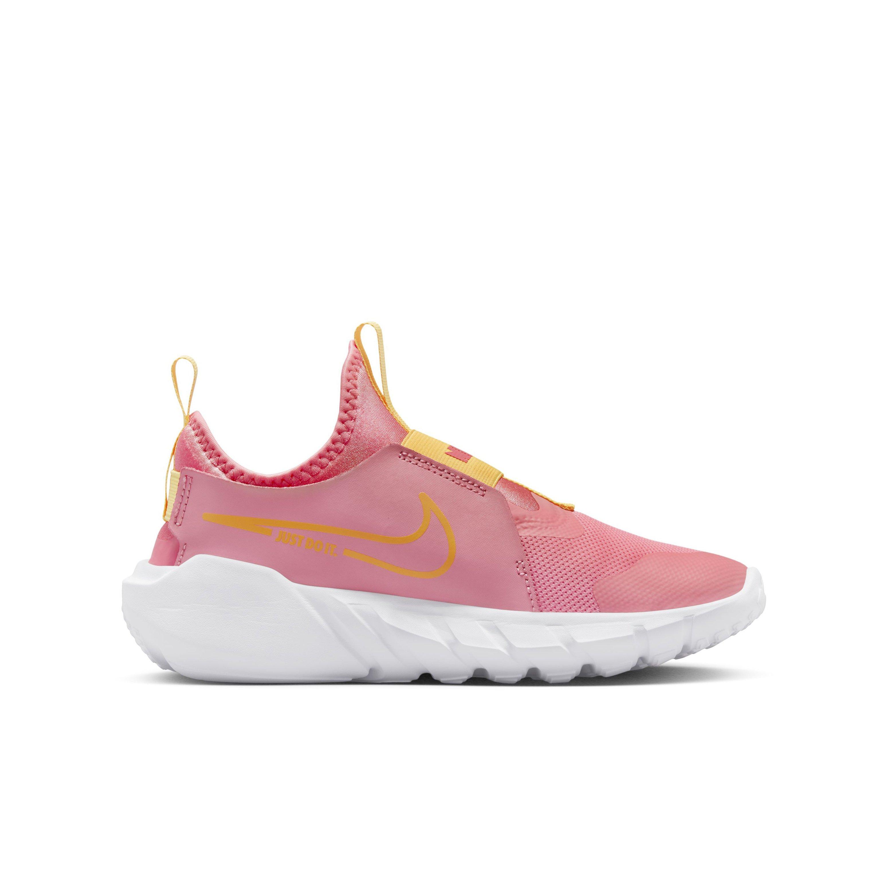 Nike Flex Runner 2 "Coral Chalk/Sea Coral/White/Citron Pulse" Grade School Girls' Running Shoe